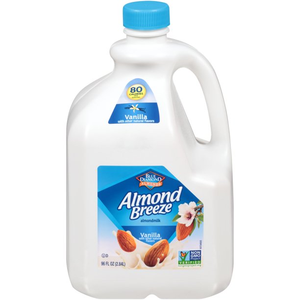 Blue Diamond Breeze Original Almond Milk, 2.84 L, 96 oz