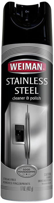 Weiman Stainless Steel Cleaner & Polish, 17 oz