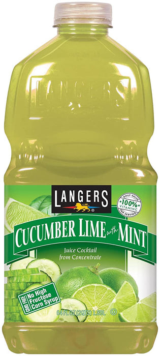 Langers Cucumber Lime With Mint Juice , 64 oz