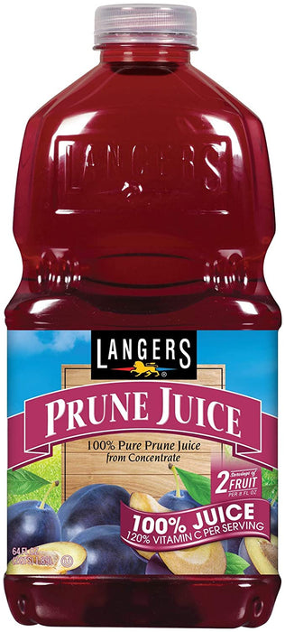 Langers 100% Pure Prune Juice From Concentrate, 64 oz