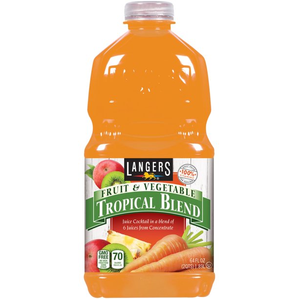 Langers Tropical Blend Juice , 64 oz