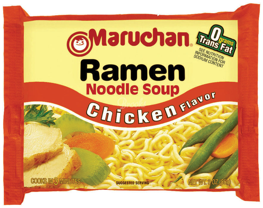 Maruchan Ramen Noodle Soup, Chicken Flavor, 3 oz