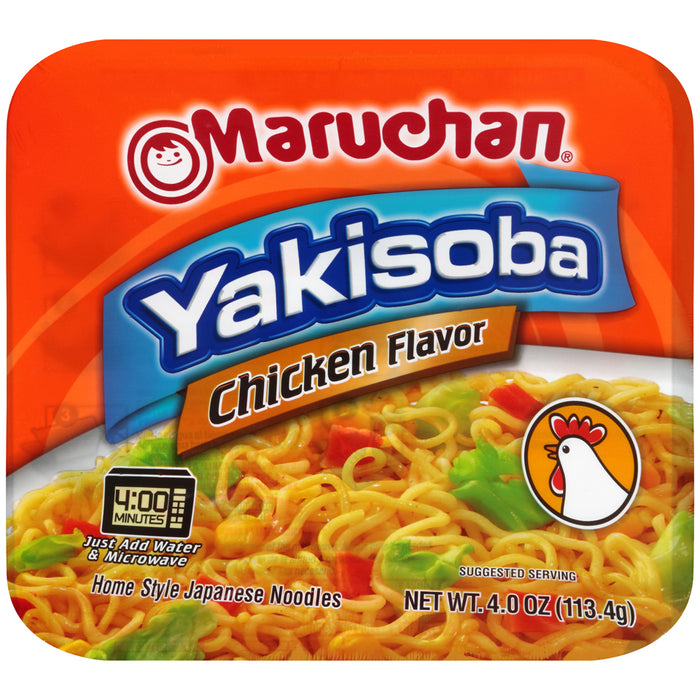 Maruchan Yakisoba Noodles, Chicken Flavor , 4 oz