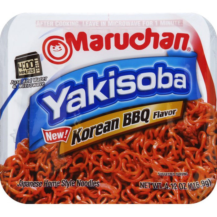 Maruchan Yakisoba Noodles, Korean BBQ Flavor , 4 oz