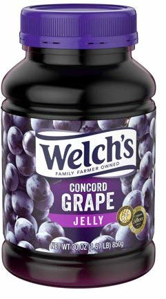 Welch's Concord Grape Jelly , 30 oz