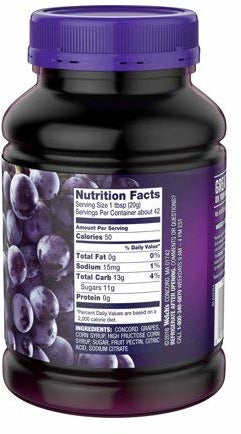 Welch's Concord Grape Jelly , 30 oz