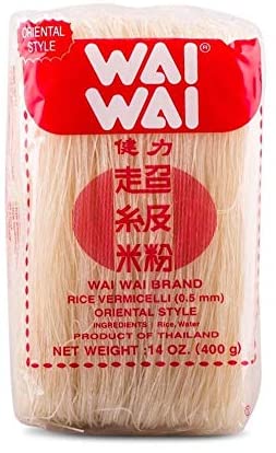 Wai Wai Rice Vermicelli Noodles, 400 gr