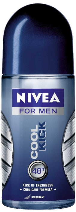 Nivea for Men Cool Kick Deodorant, 50 ml