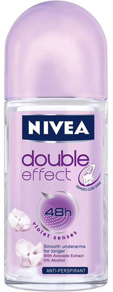Nivea Double Effect Violet Senses Anti-Perspirant Deodorant, 50 ml