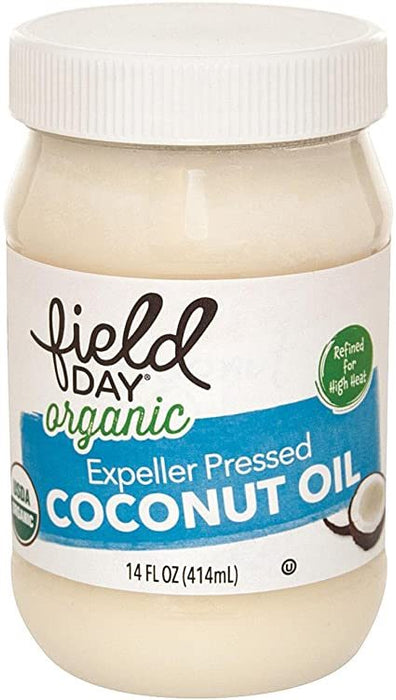 Field Day Organic Expeller Pressed Coconut Oil, 414 ml