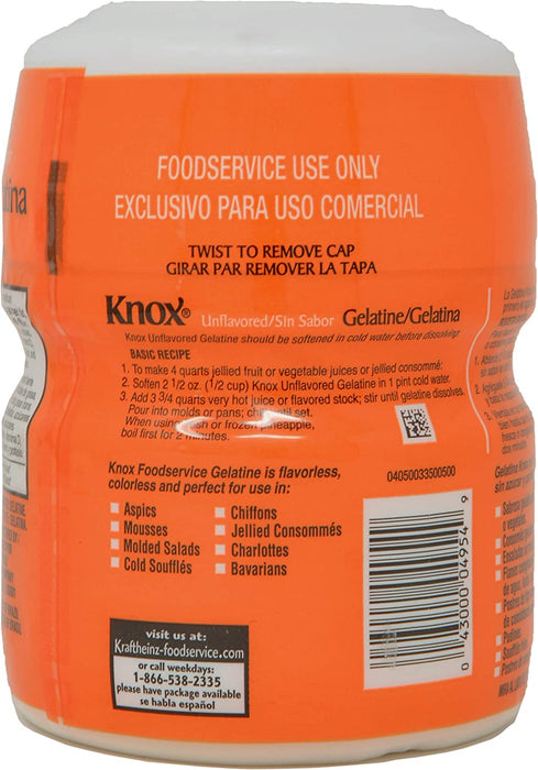 Knox Unflavored Gelatine , 16 oz