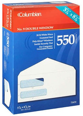 Columbian Envelopes, No.9, 550 ct
