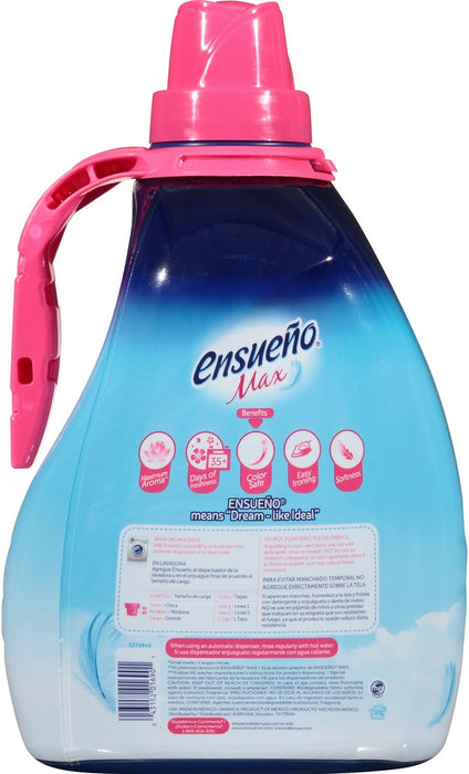 Ensueno Max Fabric Softener, Spring Fresh, 125 oz