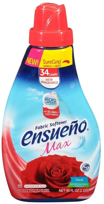Ensueño Max Fabric Softener, Floral, 1.33 L
