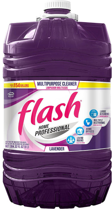 Flash Multi-Purpose Cleaner Home Professional, Lavender Scent, 9 L