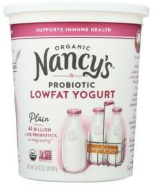 Nancy's Probiotic Plain Lowfat Yogurt, 32 oz