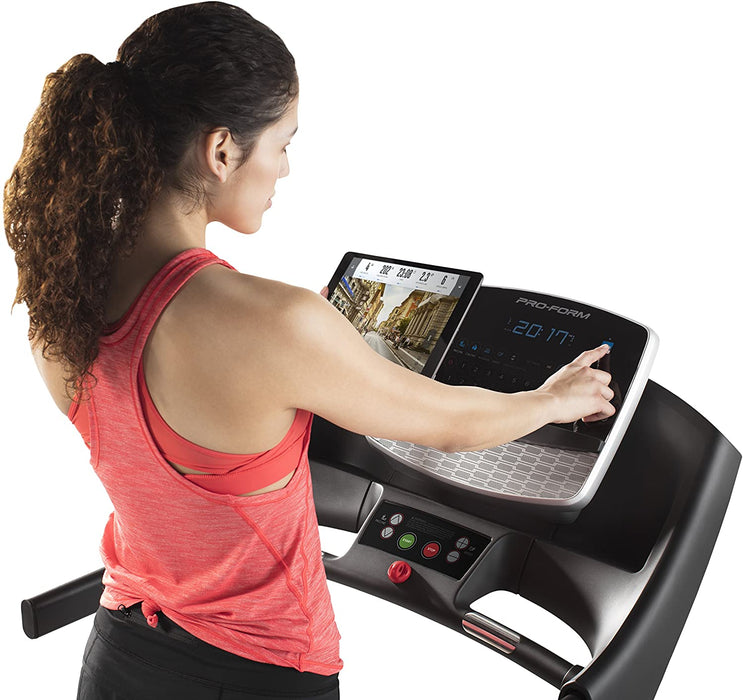 Pro-Form 305 CST Folding Smart Treadmill With Adjustable Cushioning