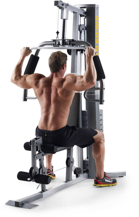 Gold's Gym XRS 50 Home Gym with High and Low Pulley System, 