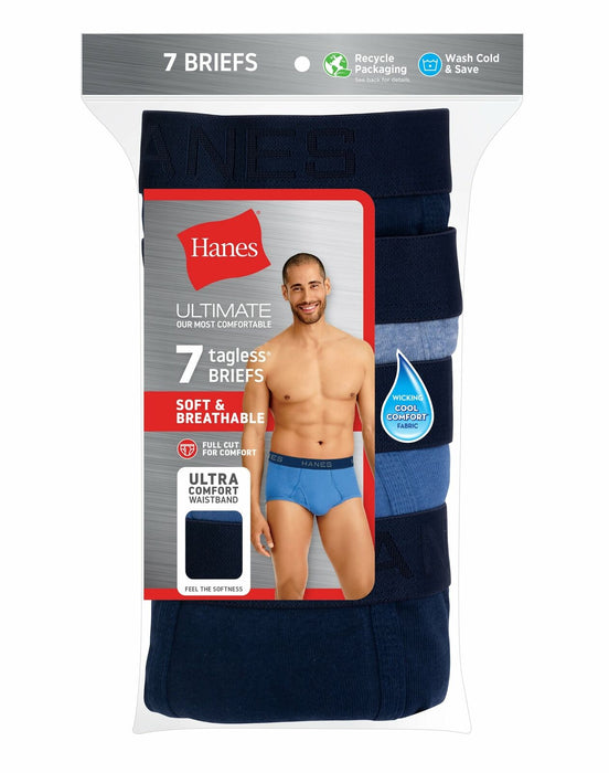 Hanes 7764L7 Underwear for Men Blue, XL