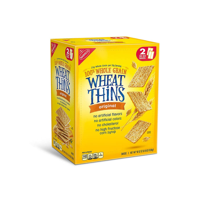 Nabisco Wheat Thins, 2-Pack, 2 x 20 oz