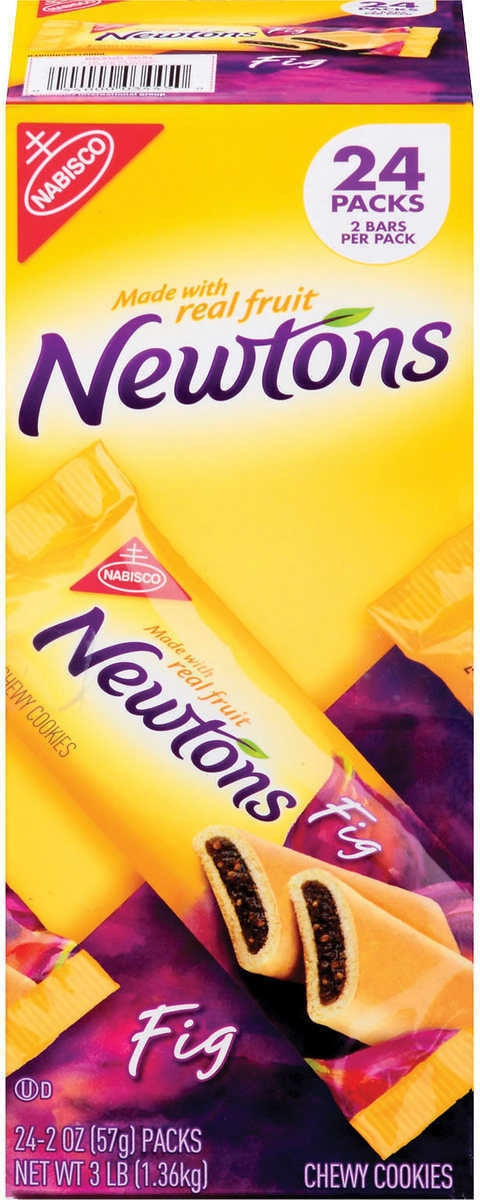 Nabisco Newtons Chewy Cookies, Fig, 24 x 57 gr