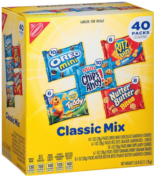 Nabisco Classic Mix , 40 ct