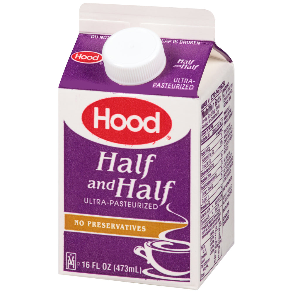 Hood Half & Half Ultra-Pasteurized Cream , 16 oz