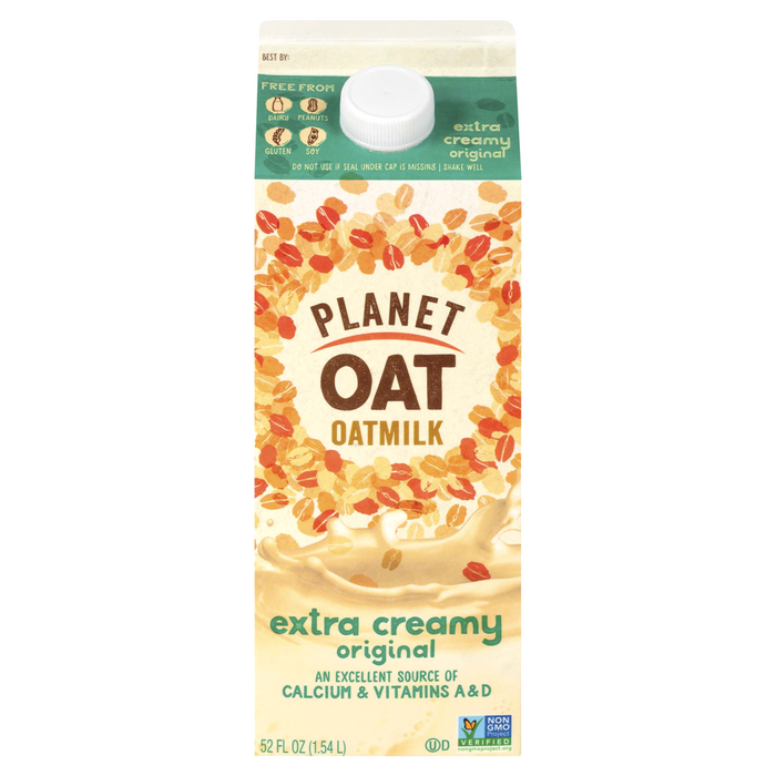 Planet Oat Extra Creamy Oatmilk , 52 oz