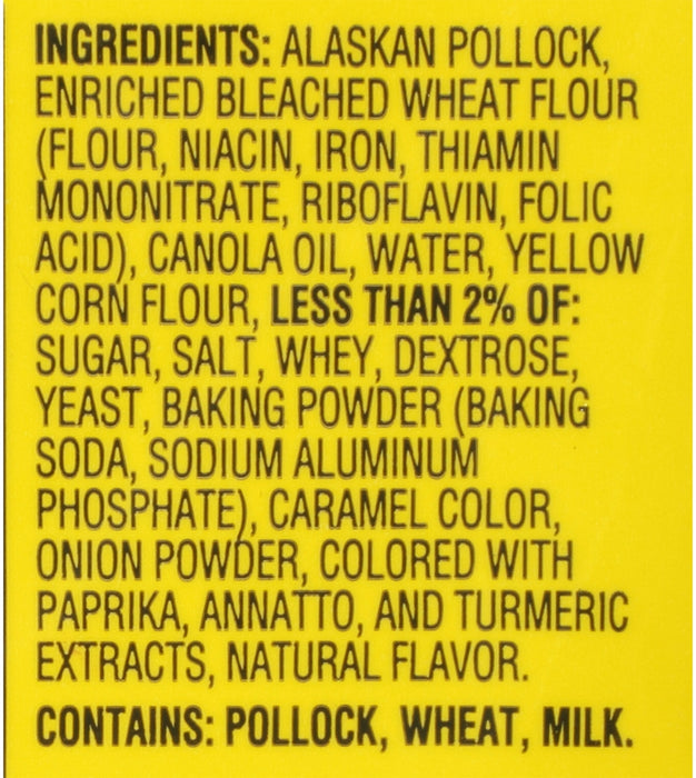 Gorton's Crunchy Panko Fish Fillets, 32 ct