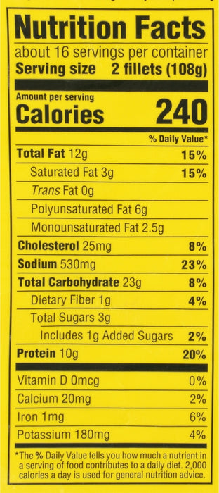 Gorton's Crunchy Panko Fish Fillets, 32 ct