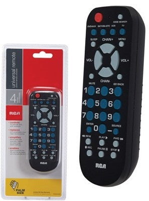 RCA 4-in-1 Universal Remote, 1 ct