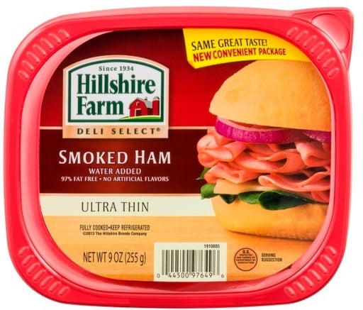 Hillshire Farm Smoked Ham, Ultra Thin, 255 gr
