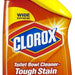 Clorox Toilet Bowl Cleaner, Tough Stain Remover, 24 oz