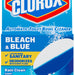 Clorox Automatic Toilet Bowl Cleaner, Bleach & Blue, Rain Clean Scent, 2.47 oz