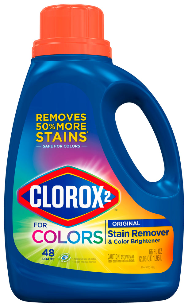 Clorox 2 For Colors Stain Remover & Color Brightener Liquid, 66 oz