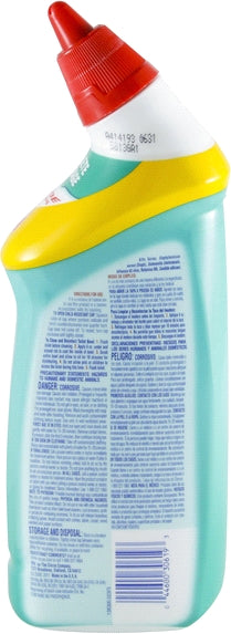 CloroxToilet Bowl Cleaner, Clinging Bleach Gel, 709 ml