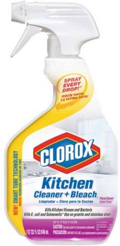 Clorox Kitchen Cleaner with Bleach, Floral Scent, 946 ml