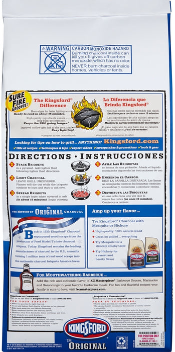 Kingsford The Orginal Charcoal Briquets, 15.4 lbs (6.98 kg)