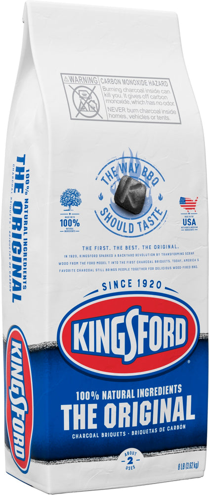 Kingsfords The Original Charcoal Briquets For Grilling, 8 lbs, 8 lbs