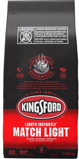 Kingsford Match Light Instant Charcoal Briquets, 8 lbs, 8 lbs