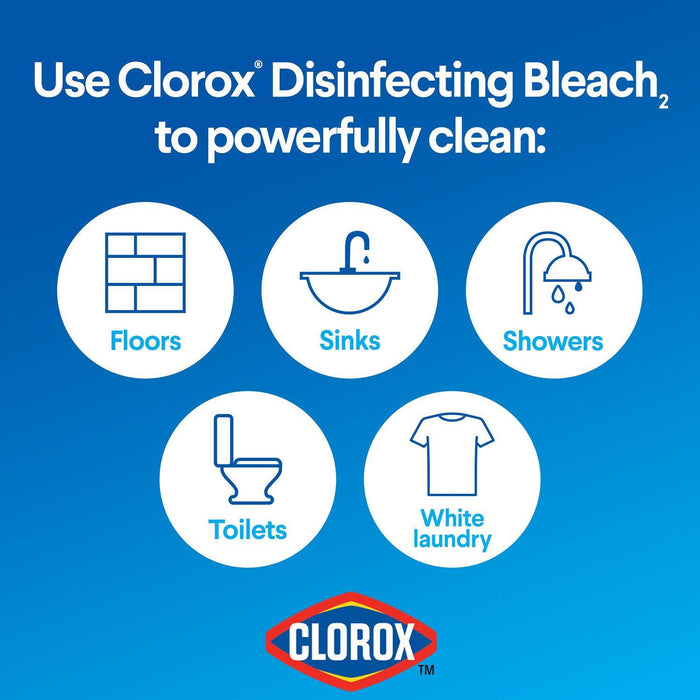 Clorox Performance Bleach Value Pack, 3 x 3,57 L (3 x 121 oz)