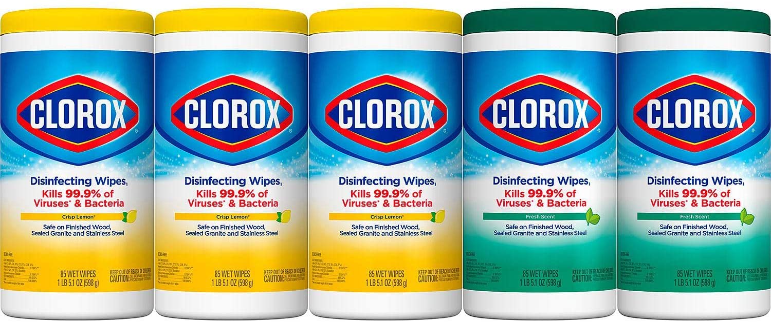 Clorox Disinfecting Wipes, Value Pack , 425 ct