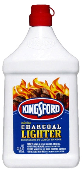 Kingsford Odorless Charcoal Lighter Fluid, 32 oz —