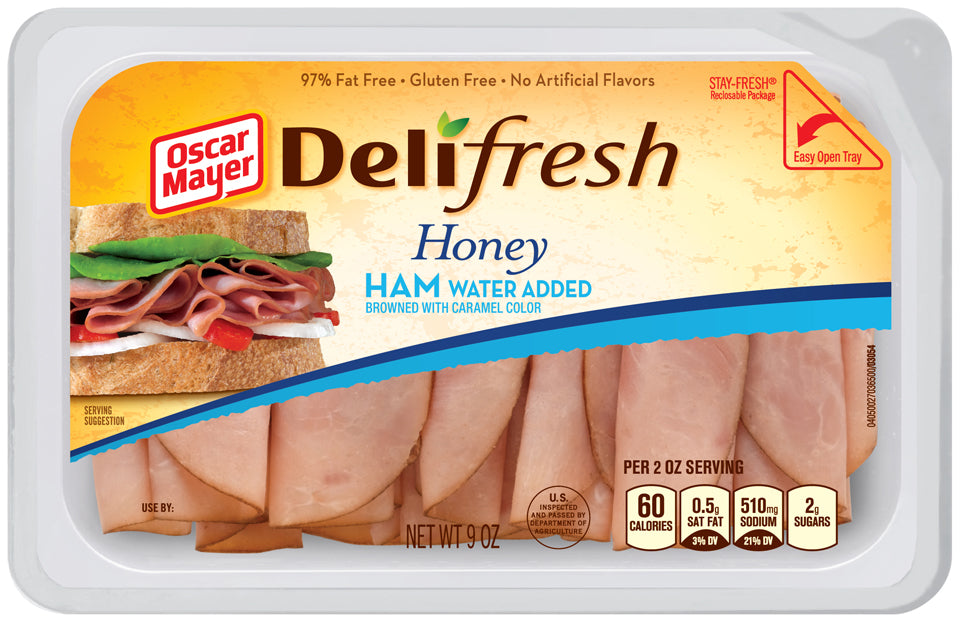 Oscar Mayer Deli Fresh Honey Ham, 9 oz