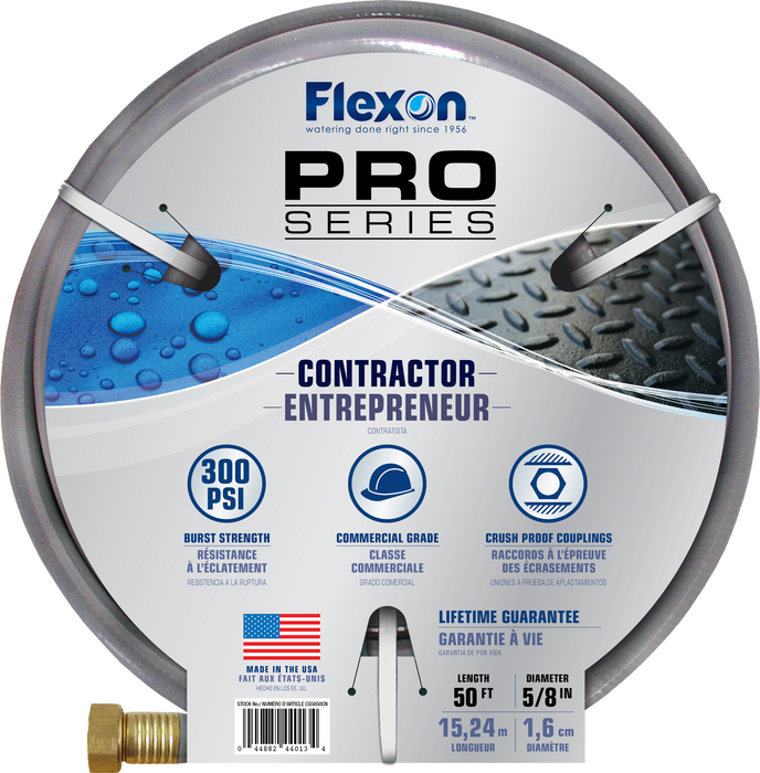 Flexon Pro Series Contractor Hose, 50 ft