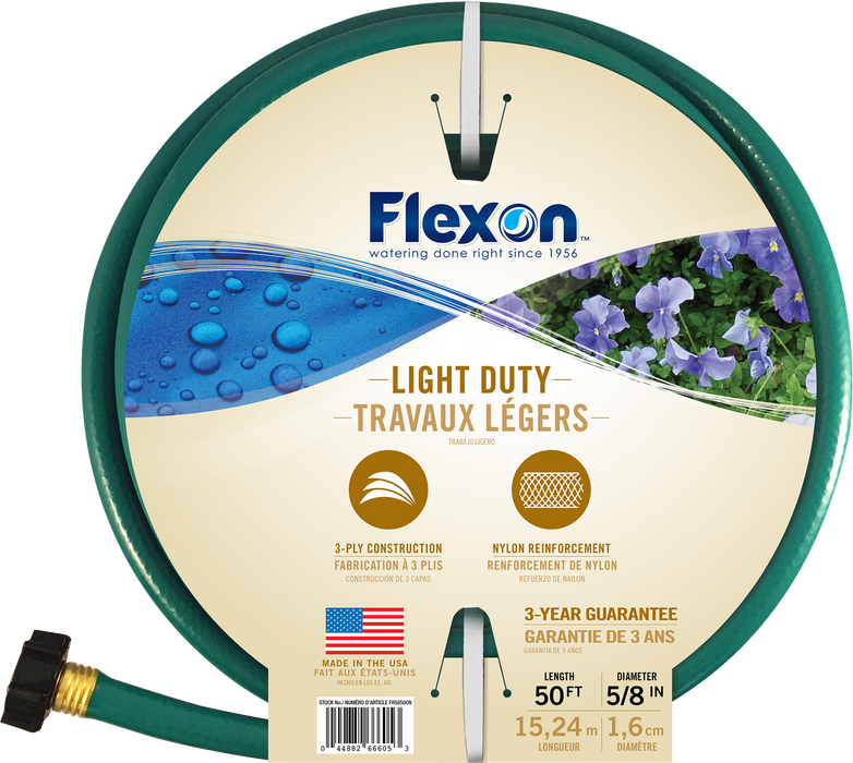 Flexon Light Duty Garden Hose, 15 Meters, 50 ft
