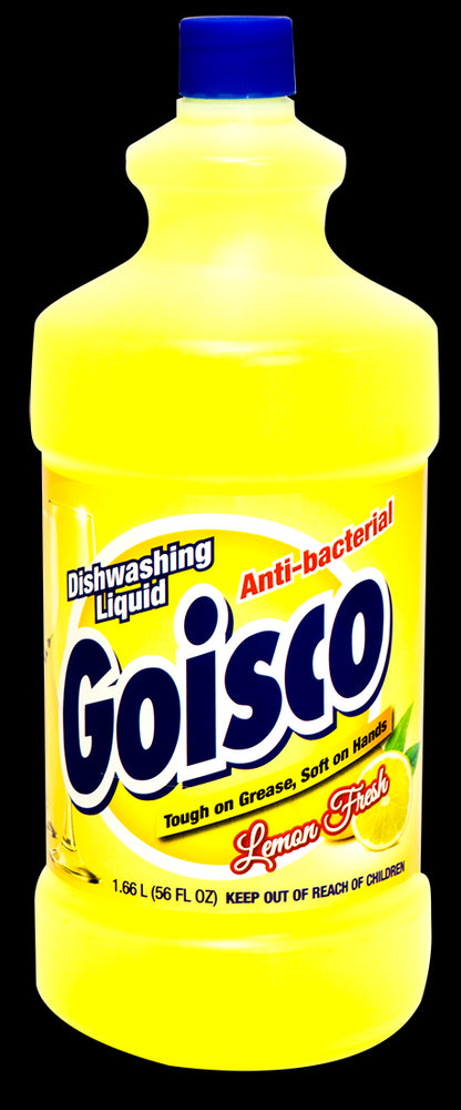 Goisco Dishwashing Liquid, Lemon Fresh, 56 oz