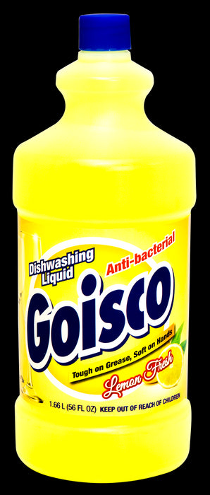 Goisco Dishwashing Liquid, Lemon Fresh, 56 oz