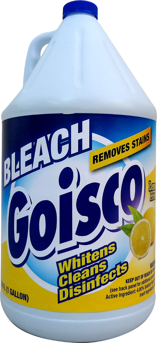 Goisco Bleach, Lemon Fresh, 1 gal