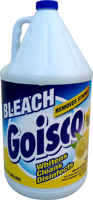 Goisco Bleach, Lemon Fresh, 1 gal